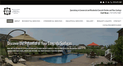Desktop Screenshot of ddconcrete.net